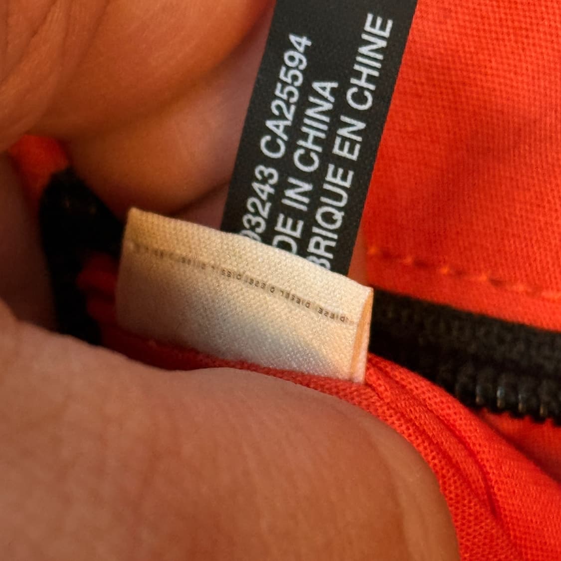 디젤 레더 블루 크로스백 로고 심플 상품이미지6