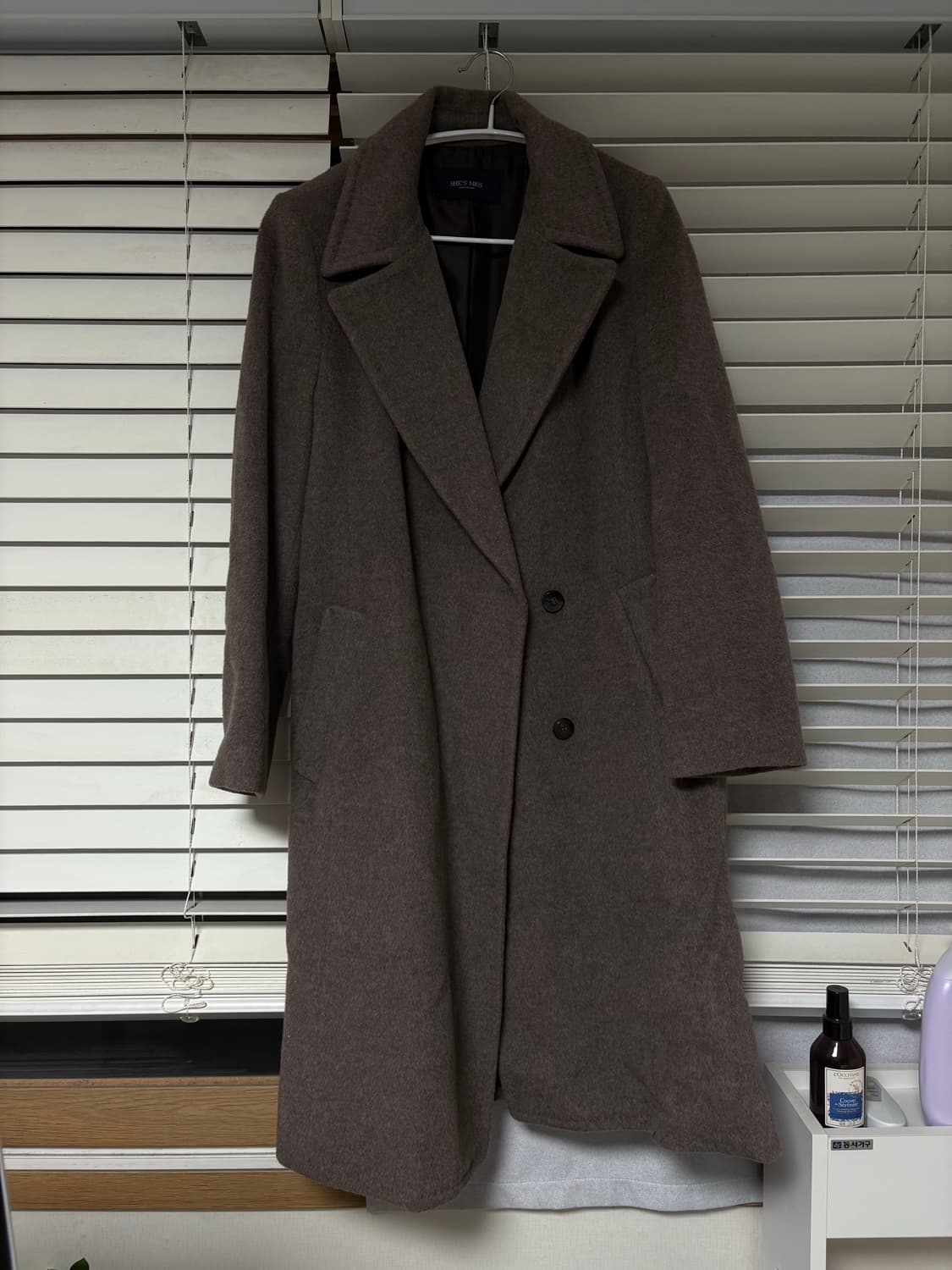 쉬즈미스 롱코트 1회착 상품이미지1