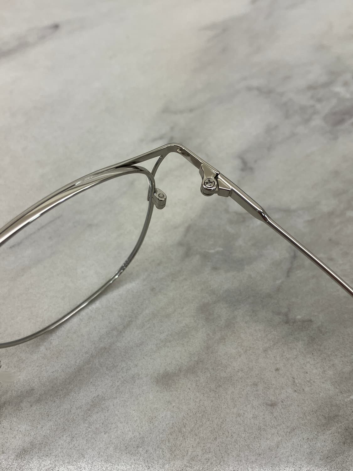 XOOX 그레이실버 웰링턴 메탈테 안경 상품이미지3