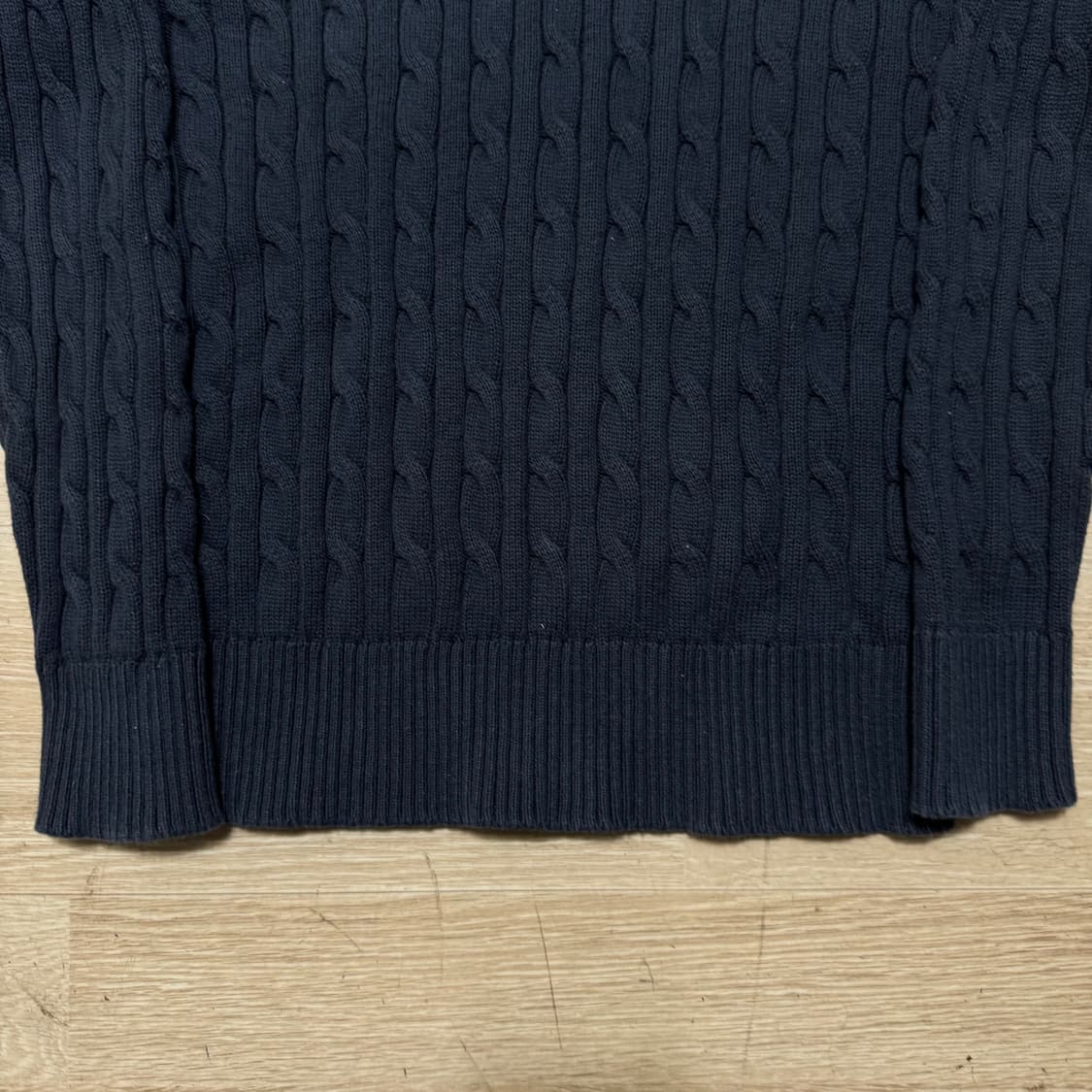 US폴로 카라 케이블니트 상품이미지3