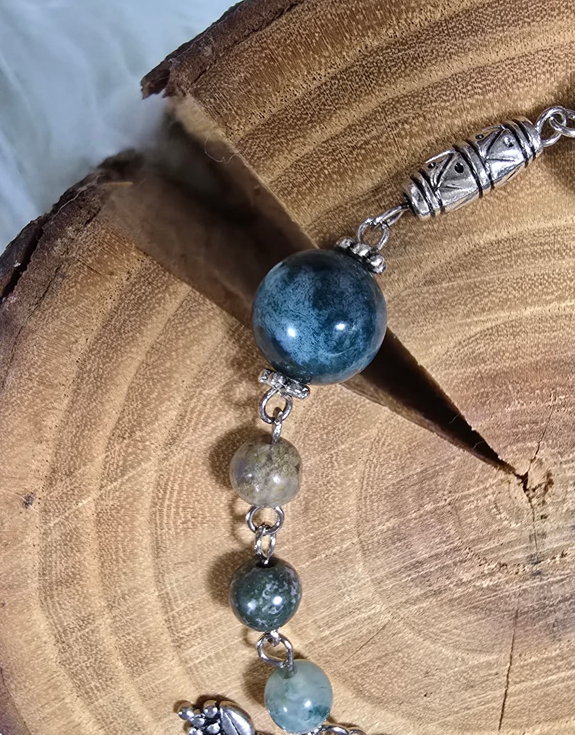 수초석 엔틱 팔찌 상품이미지3