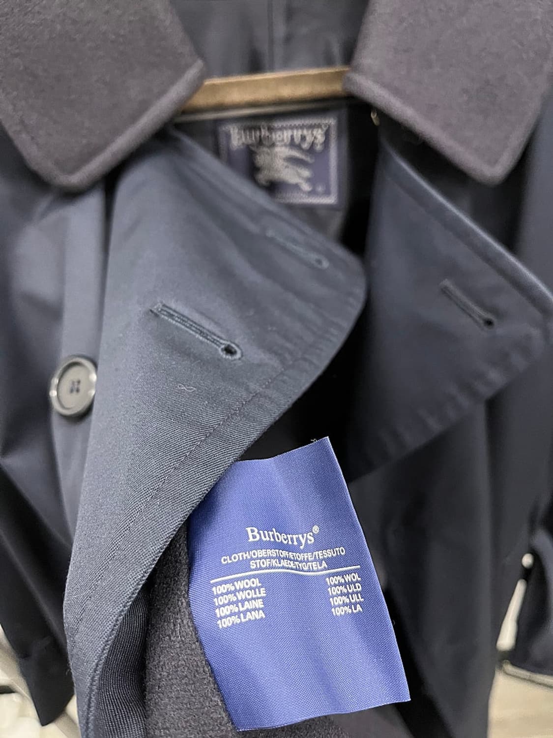 105) 버버리 울칼라 원패널 트렌치코트  상품이미지6