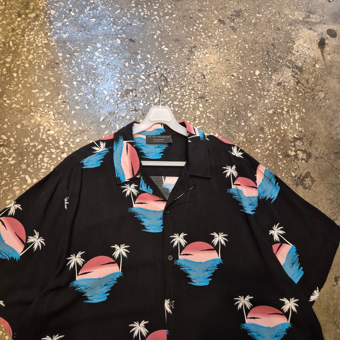 (2XL)USA 하와이안 반팔셔츠  상품이미지5