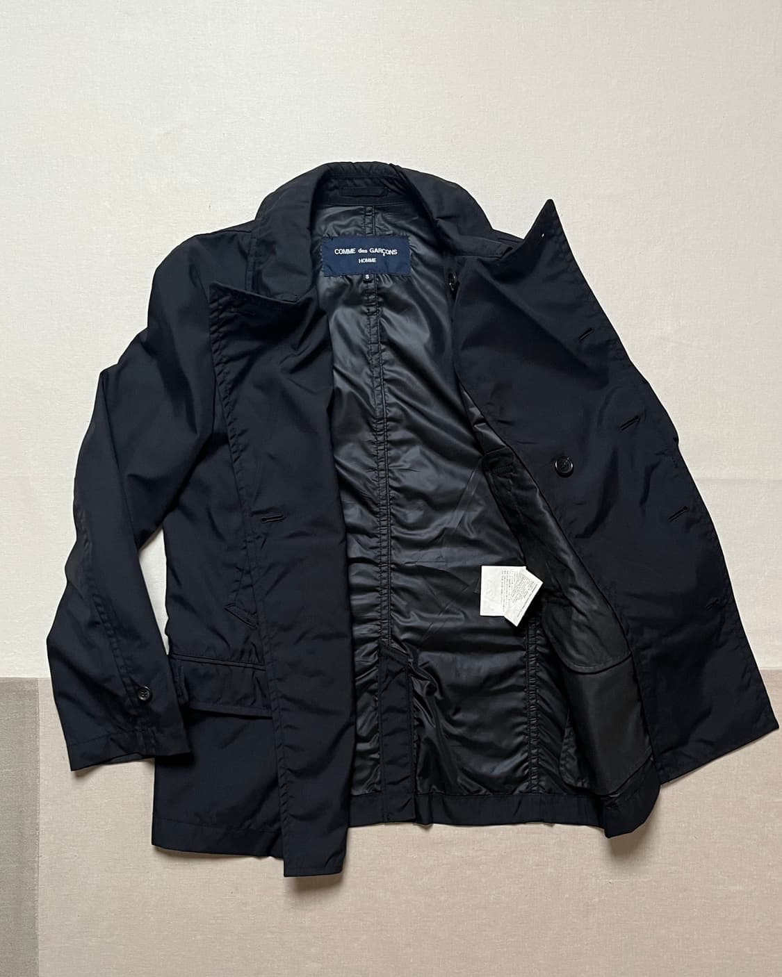 꼼데가르송 옴므 나일론 하프 더블코트 comme des garckns 상품이미지3