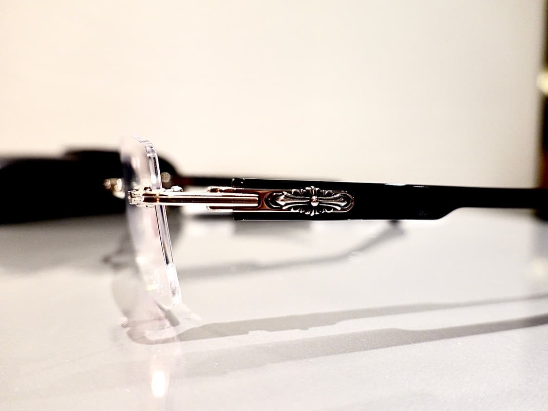 크롬하츠 딥2  블랙/실버 무테안경 상품이미지5