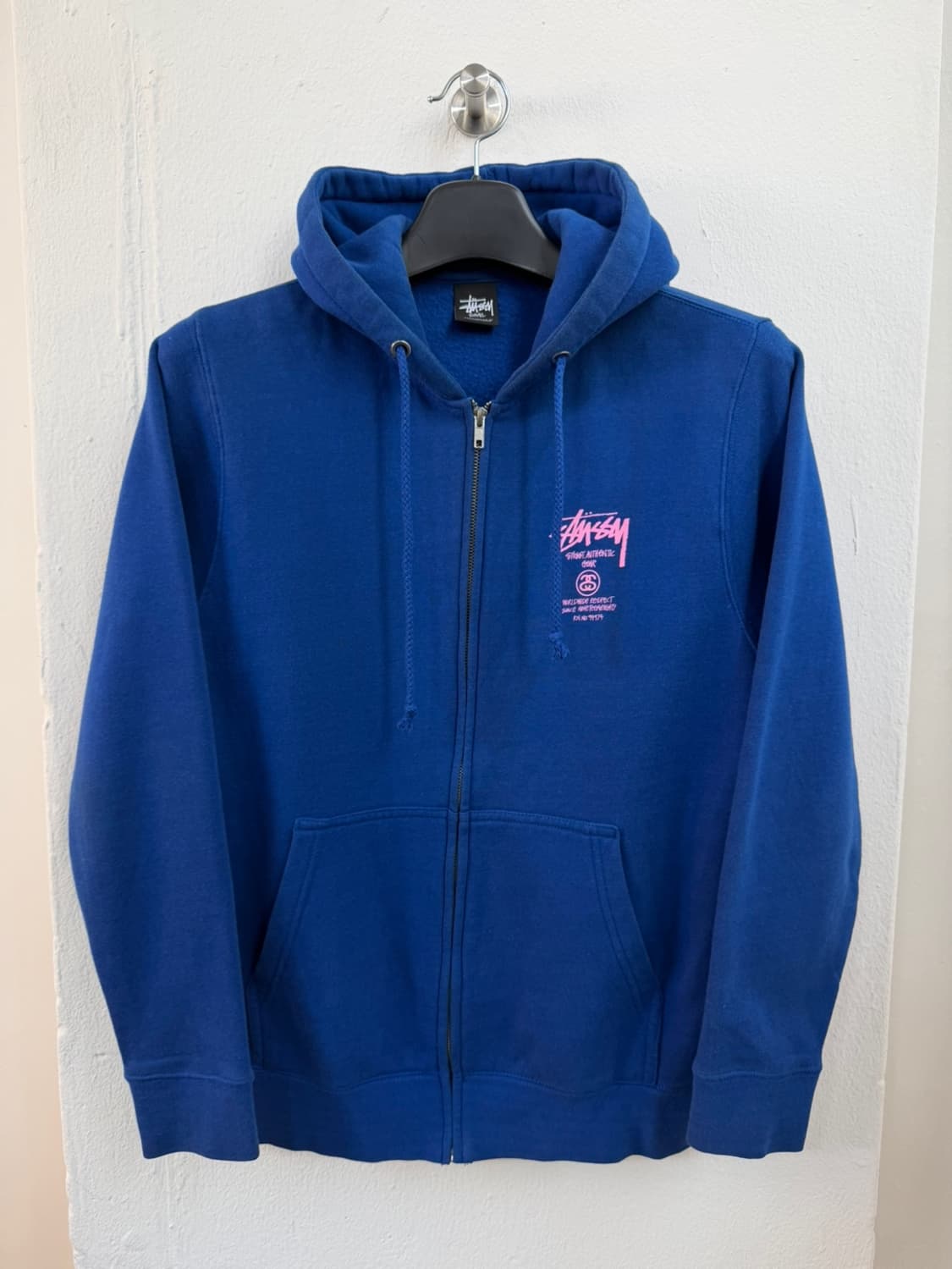 스투시 월드투어 후드집업  상품이미지2