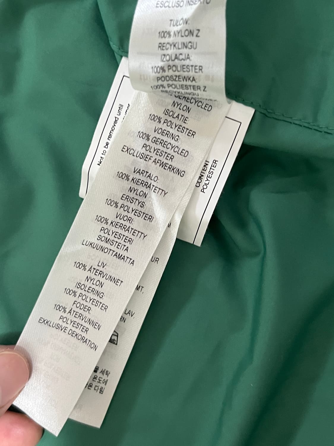 파타고니아 라달리 파카 패딩 S 그린 상품이미지9