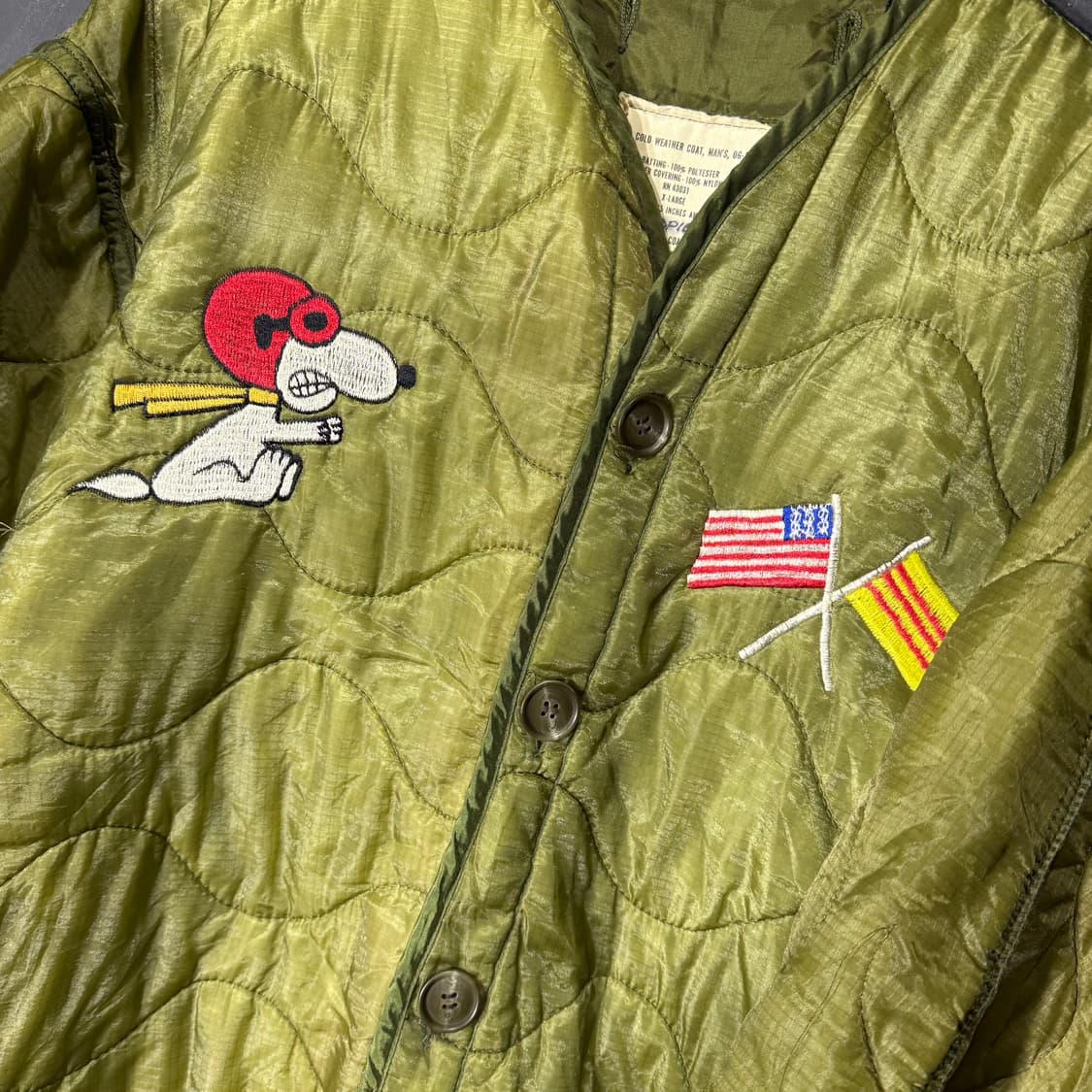 스누피 밀리터리 라이너 OLD_8350 상품이미지2