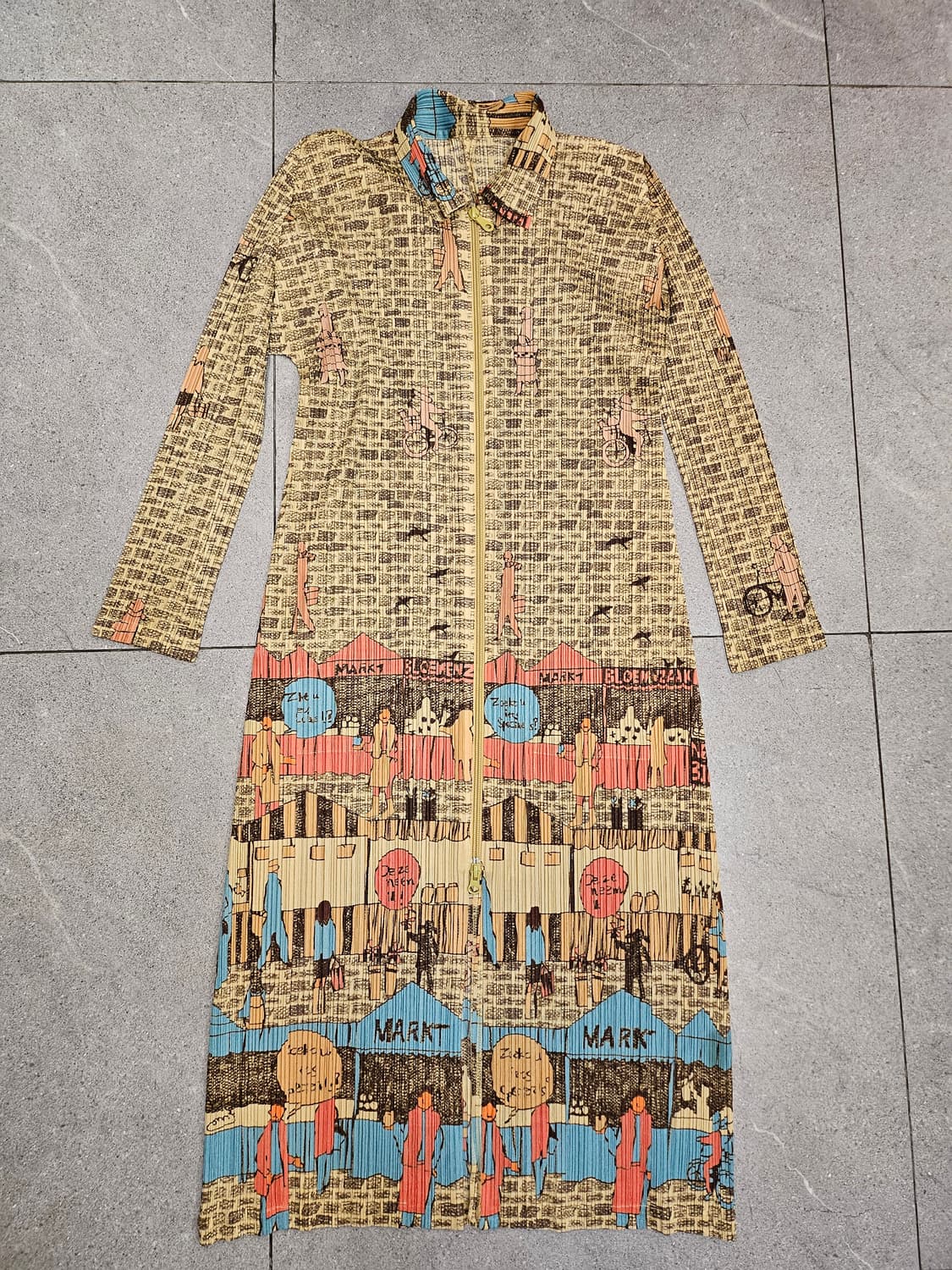 플리츠플리즈 이세이미야케 PLEATS PLEASE 롱집업자켓 2 상품이미지1