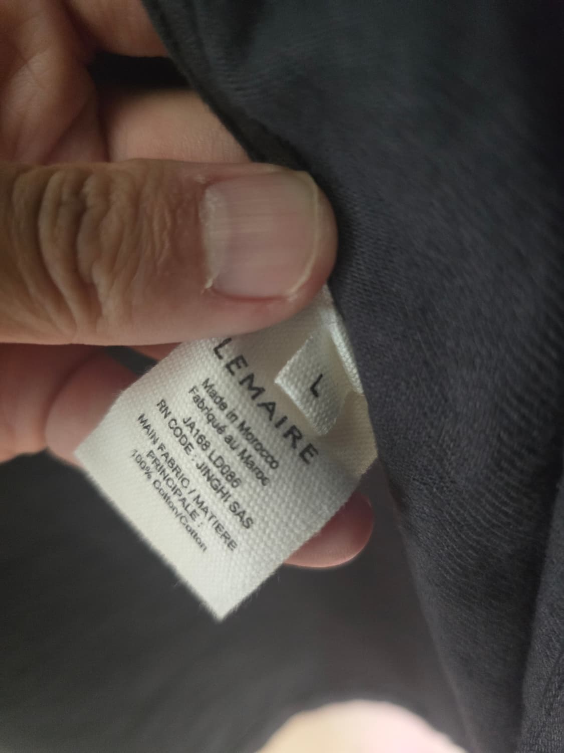 르메르 데님 블레이저 그레이 L 상품이미지5