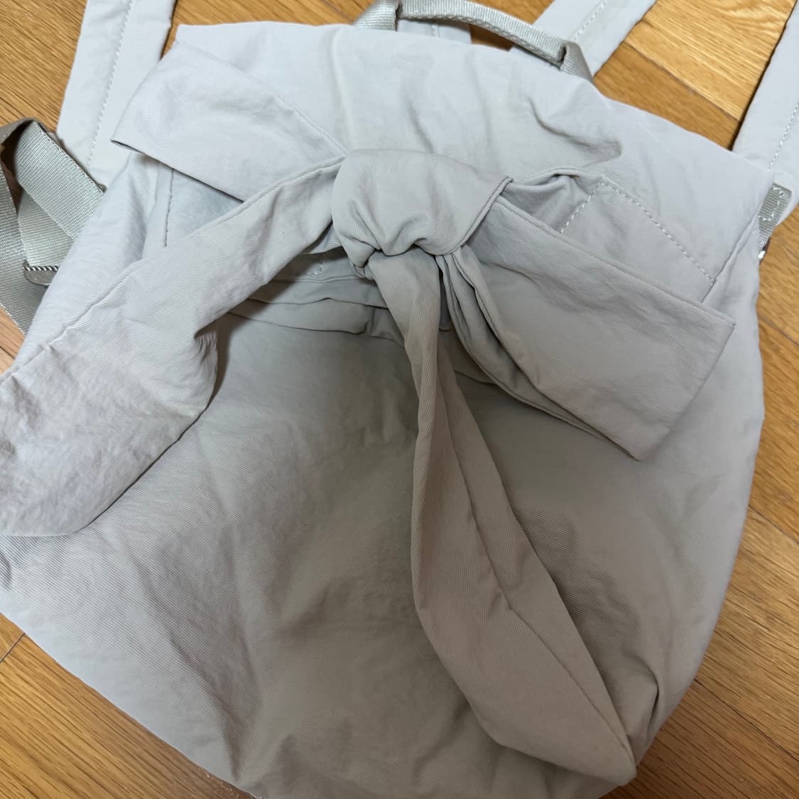 오즈세컨 리본 백팩 (베이지) 상품이미지5