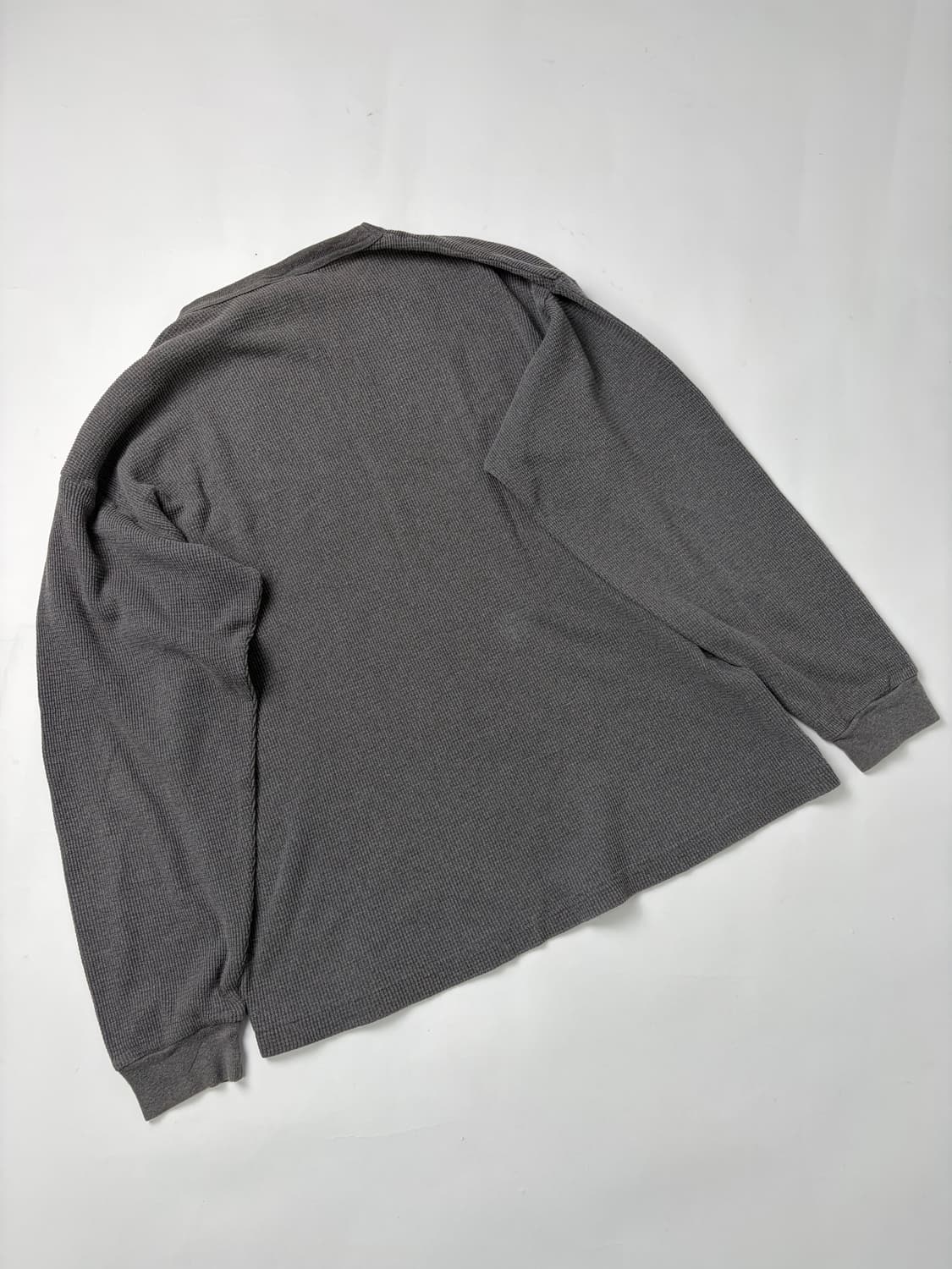 90s Gap Thermal Tee (charcoal) 상품이미지2