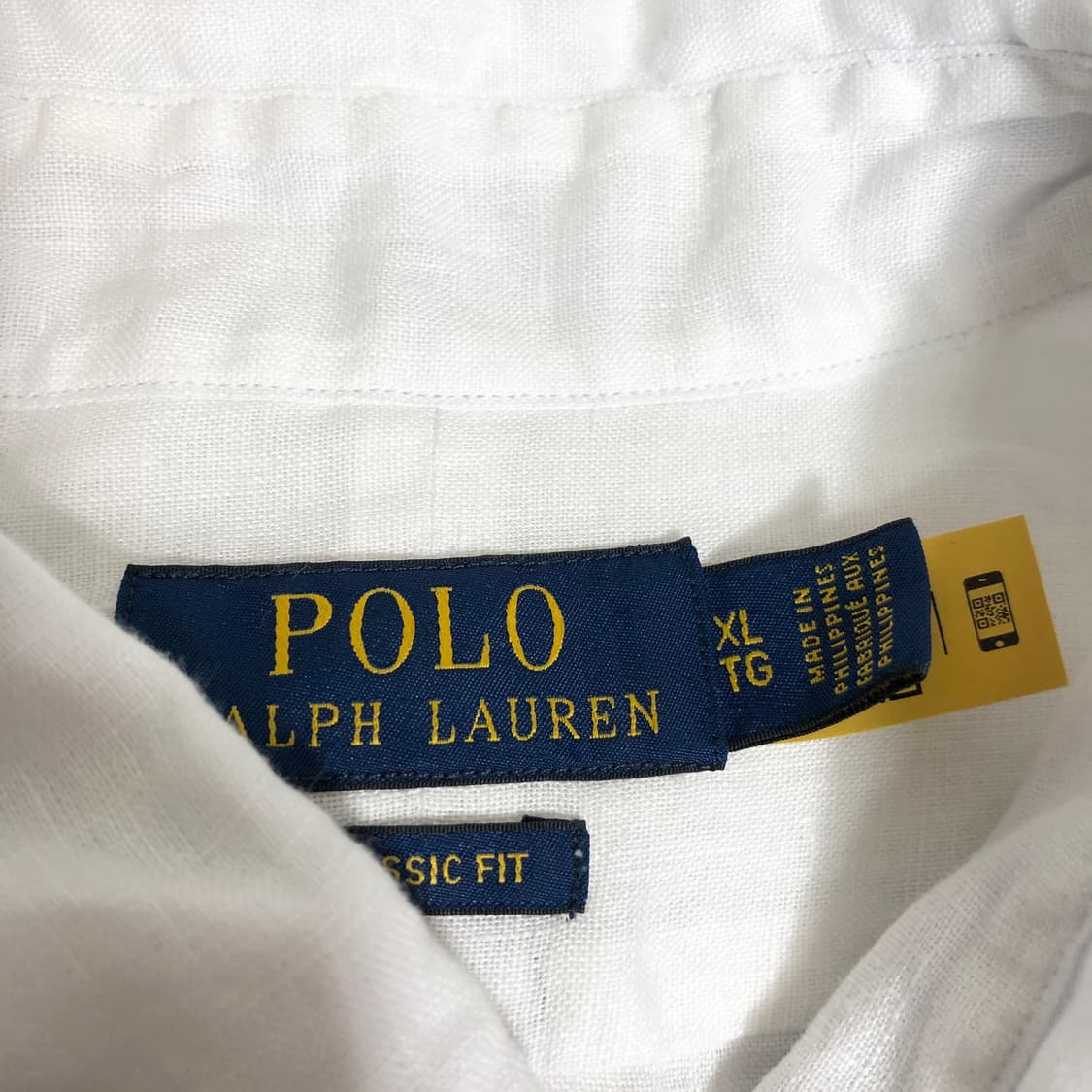 폴로 랄프로렌 린넨 셔츠 XL 상품이미지2