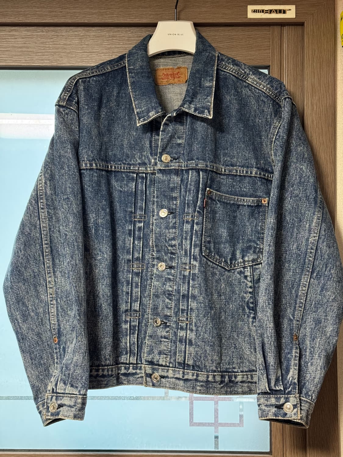 [L]8~90s 리바이스 1세대 지쟌 데님자켓 팝니다 상품이미지1