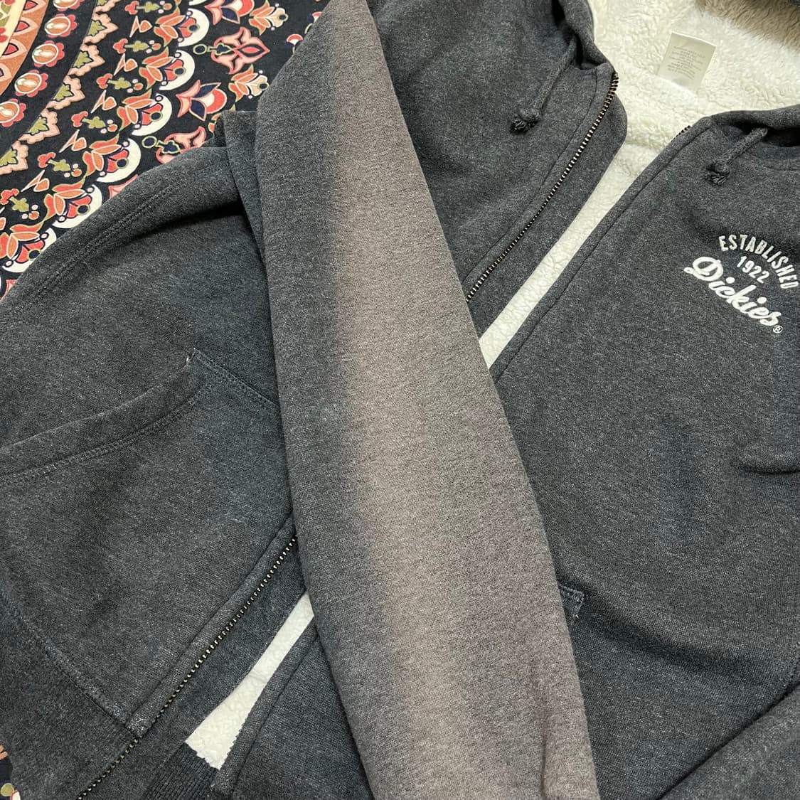 디키즈 어센틱 쉐르파 헤비 후드 집업 M/95 상품이미지10