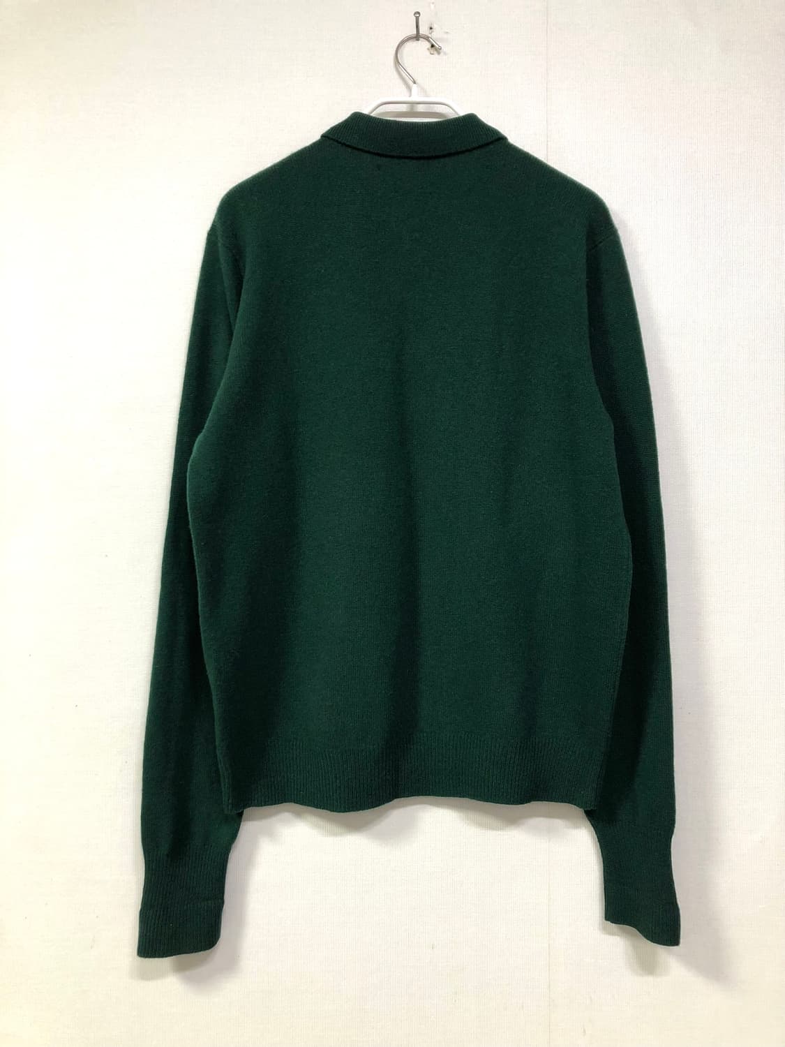 폴로 랄프로렌 남성 램스울 100% 긴팔 카라 니트 M _ 그린 상품이미지6