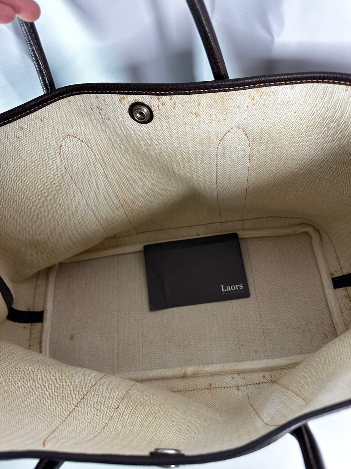 에르메스 가든파티 아마조니아 빈티지 토트백 상품이미지8