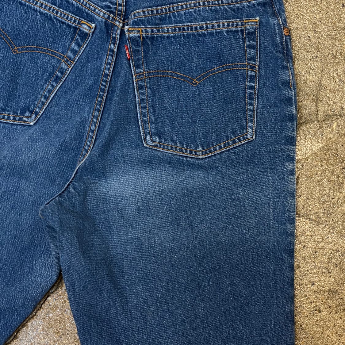 90s Made in USA 빈티지 리바이스 여성 배기핏 청바지 상품이미지7