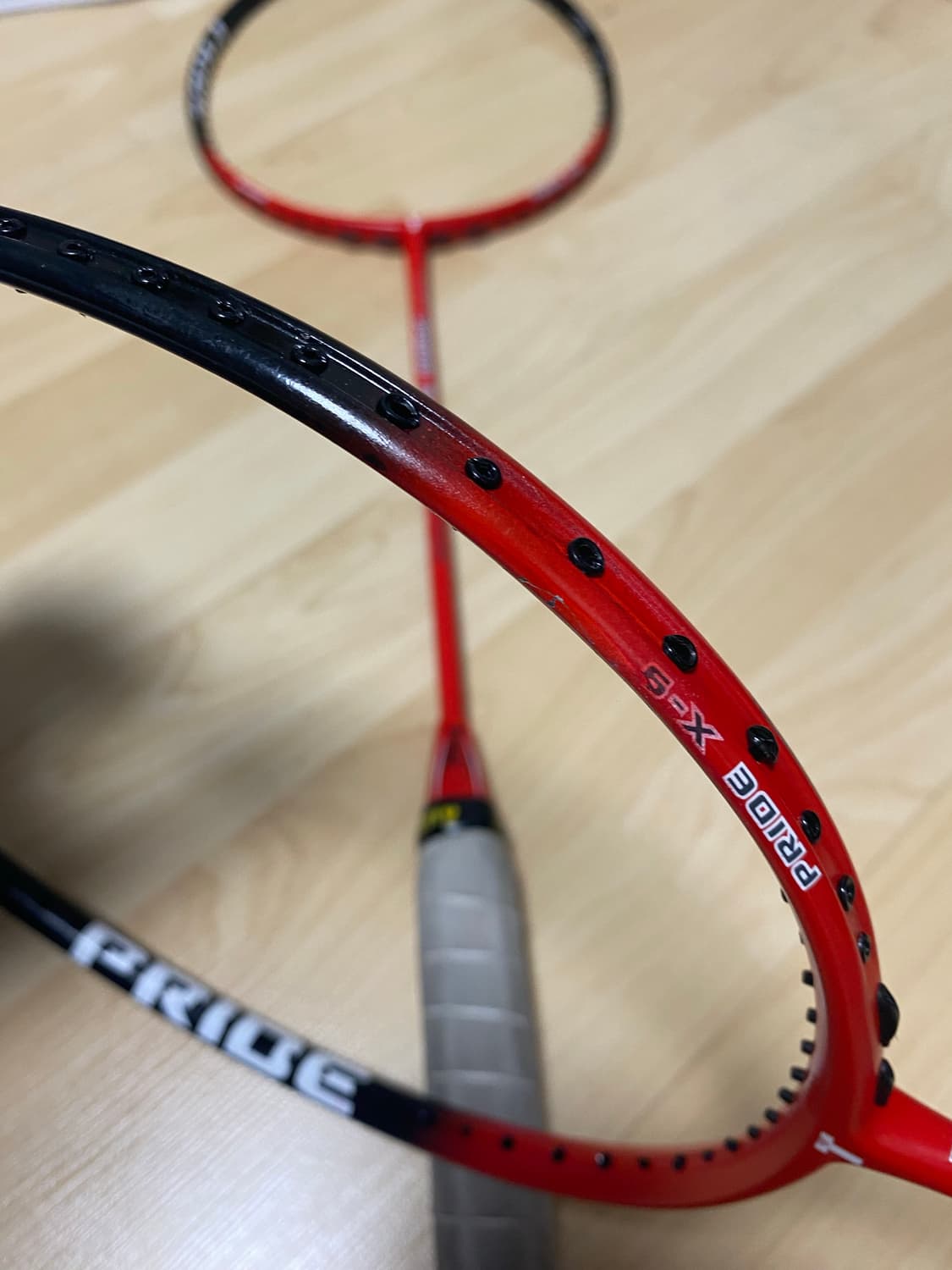 트라이온 PRIDE 피나인 P-9 엑스나인 X-9 (줄 없음) 라켓 2개 상품이미지2