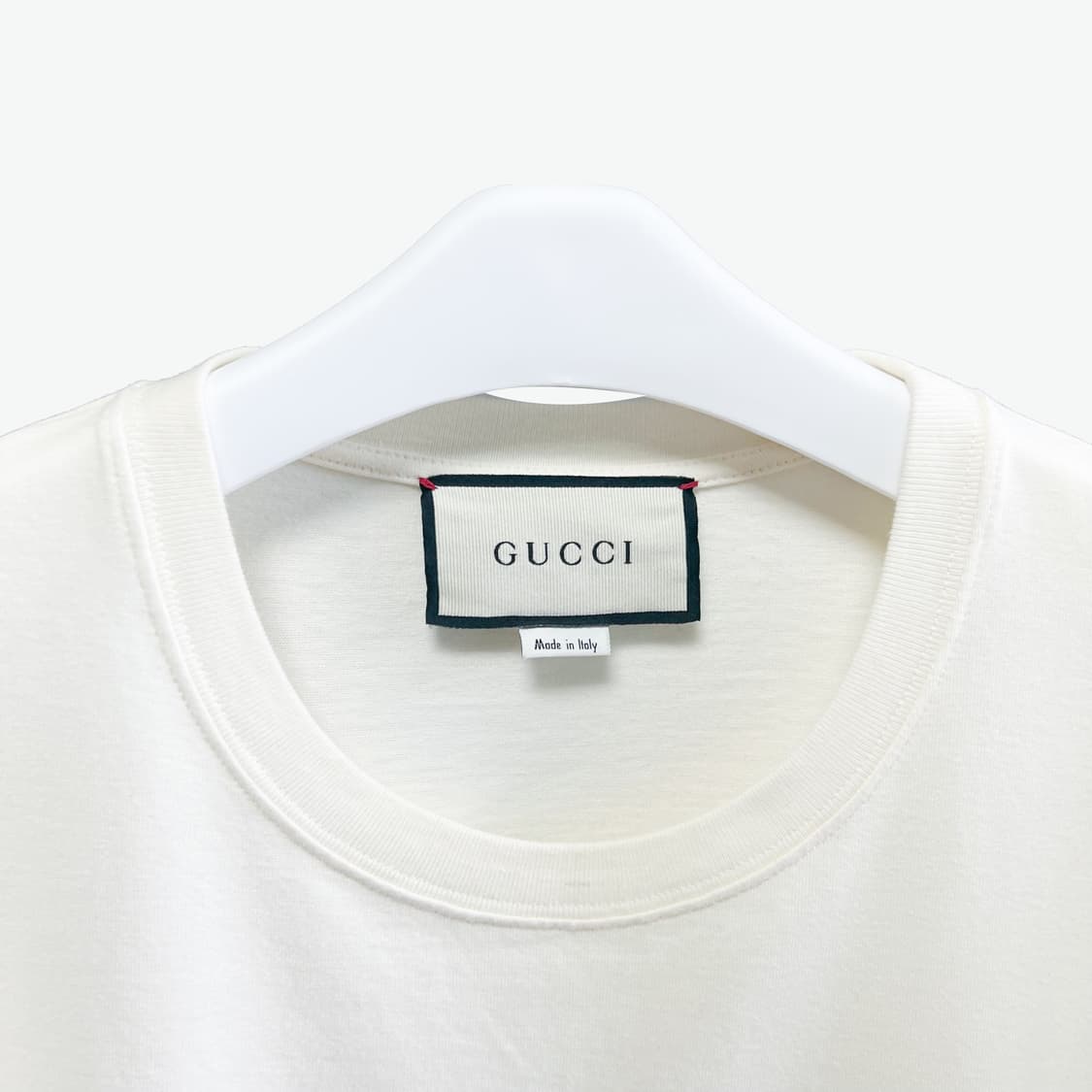 [M/매장판] 구찌 테니스 로고 자수 반팔 상품이미지3