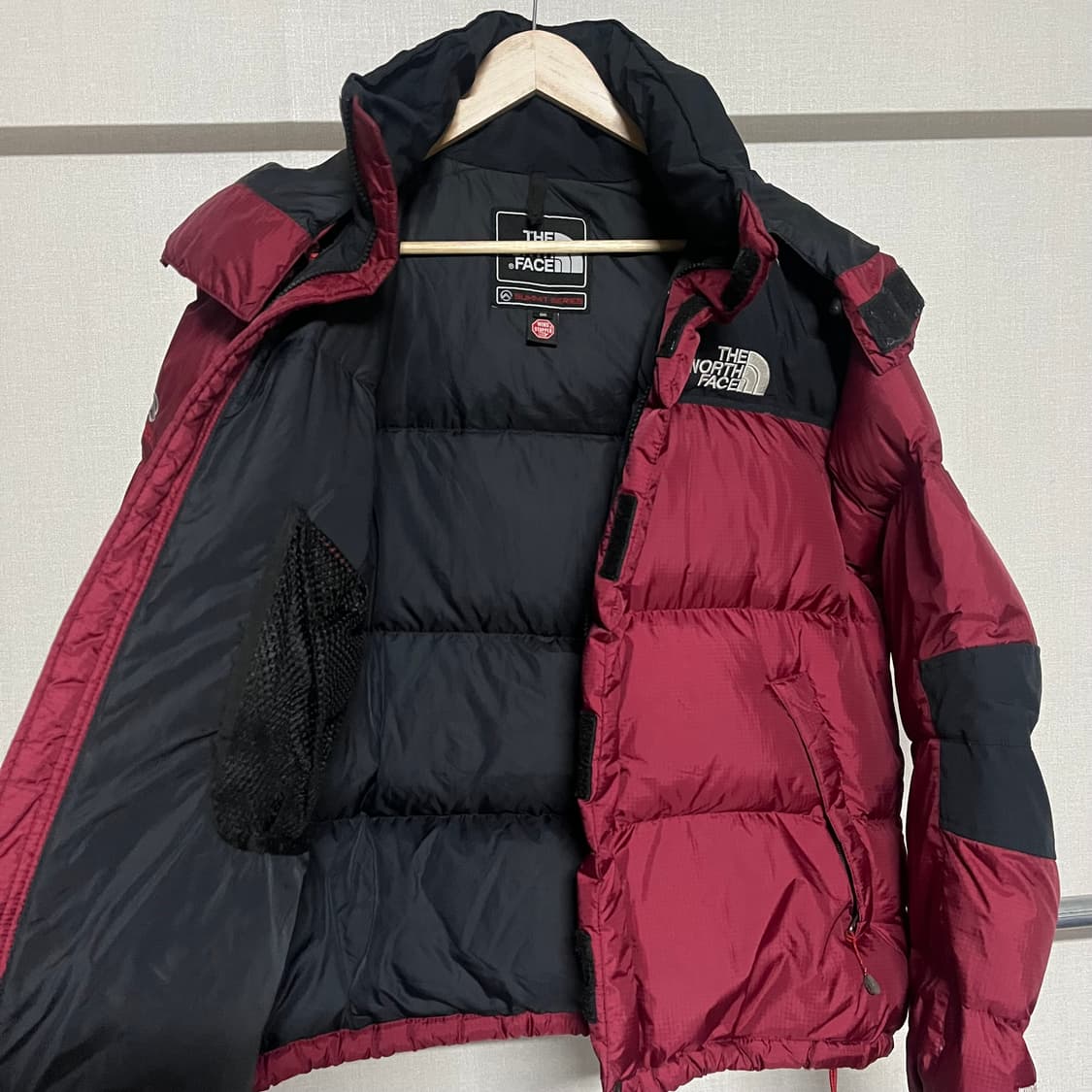 노스페이스 써밋 700 눕시 패딩 버건디 95 상품이미지9