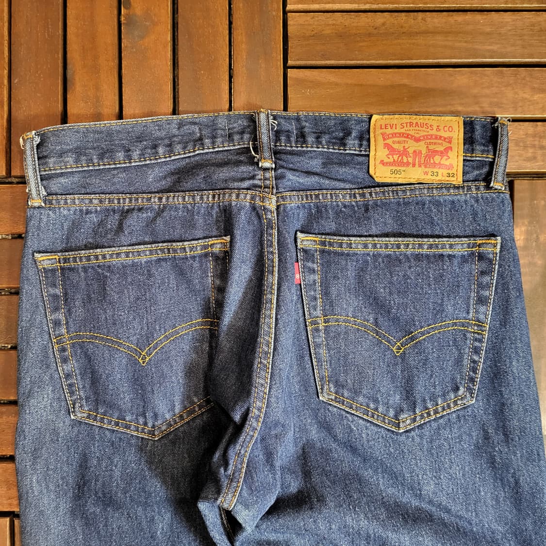 리바이스 청바지 505 (33) nightwaks 커스텀 상품이미지7