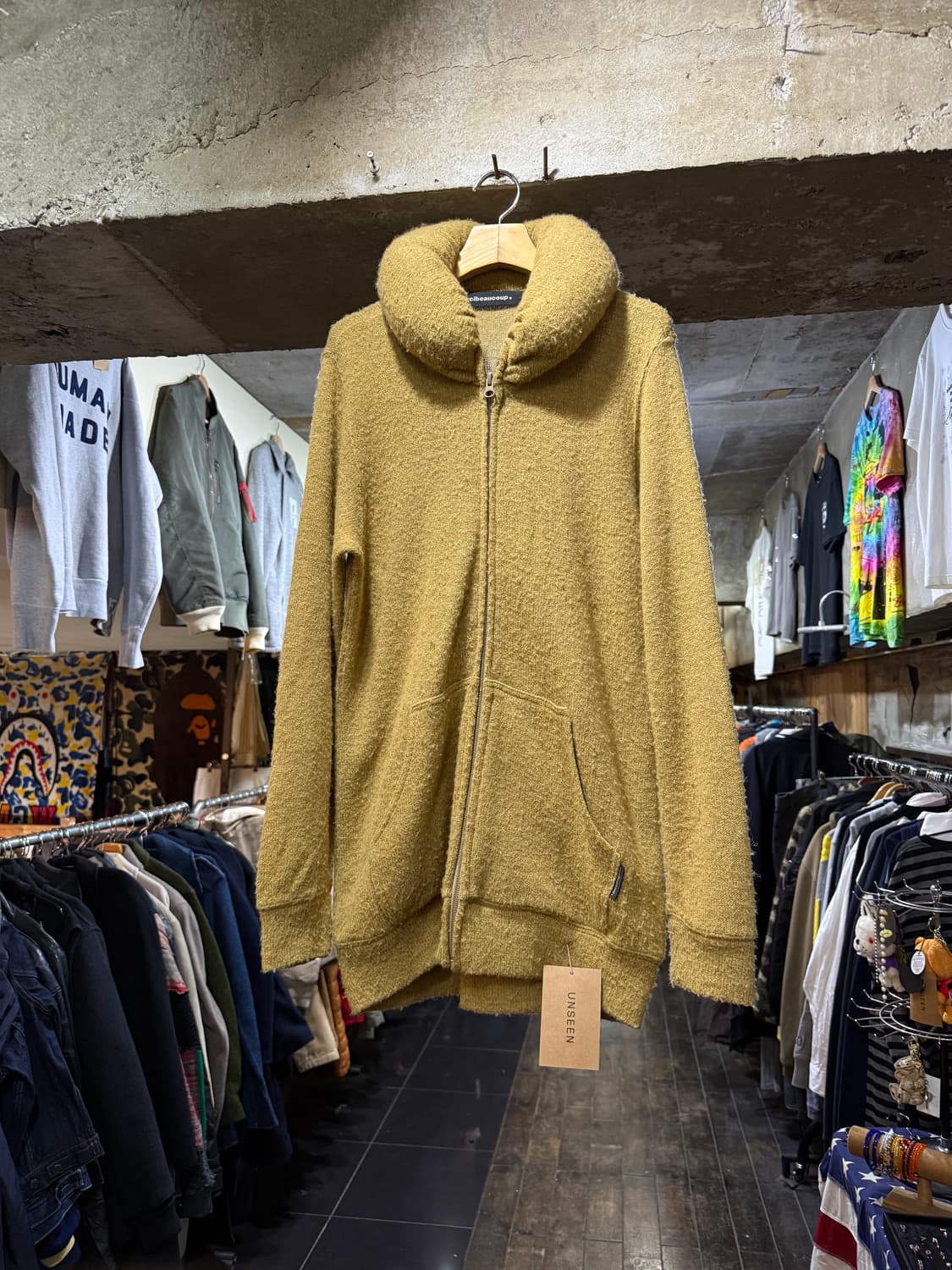 MERCIBEAUCOUP 메르시보꾸 튜브 포인트 집업 상품이미지1