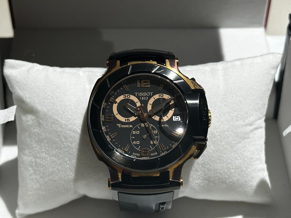티쏘 티레이스 블랙/금장 상품이미지1