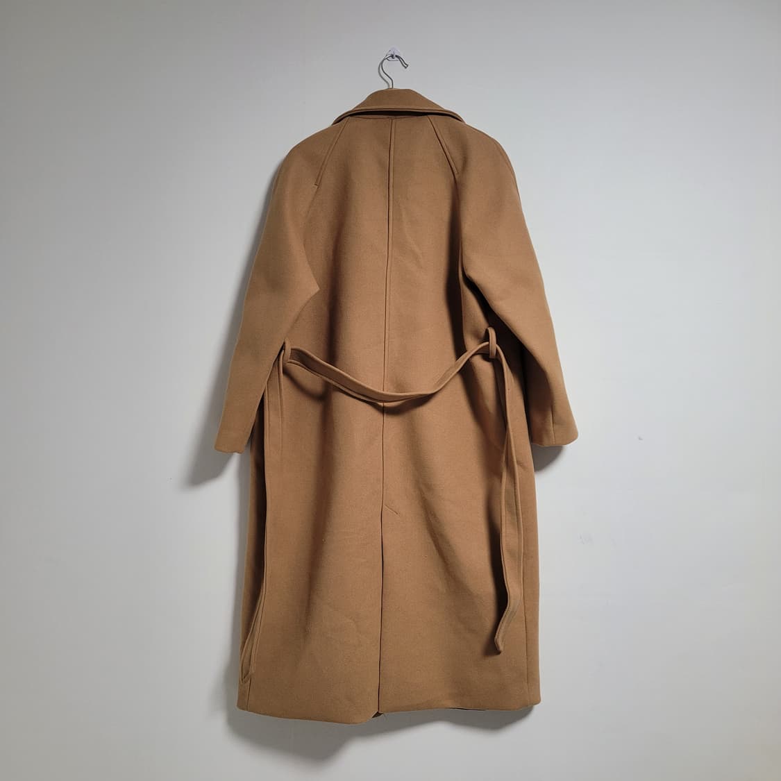 (L) ZARA 자라 카멜 롱 코트 상품이미지3