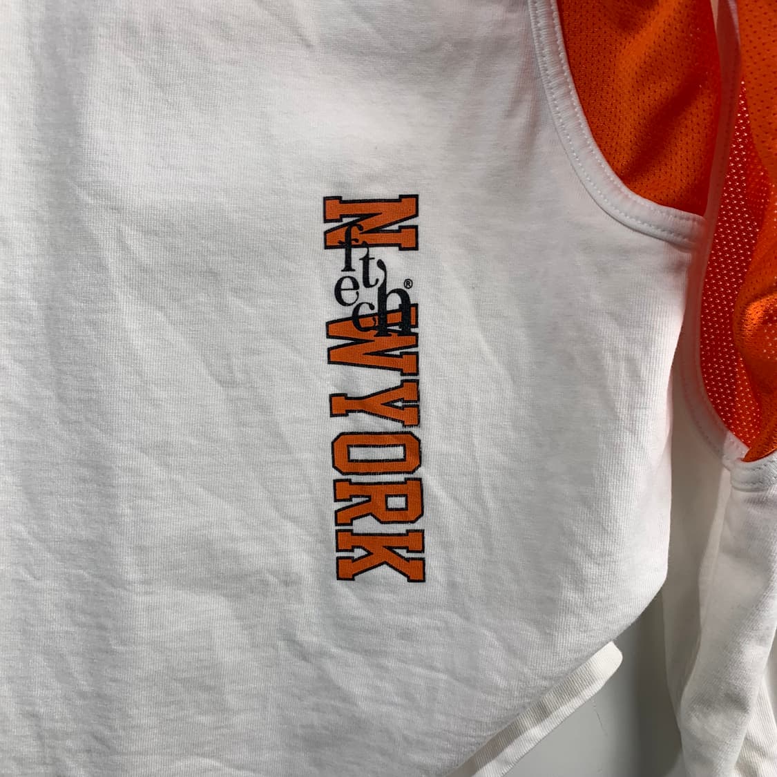 페치선데이 스펠아웃 화이트 스웻 긴팔티셔츠 상품이미지5