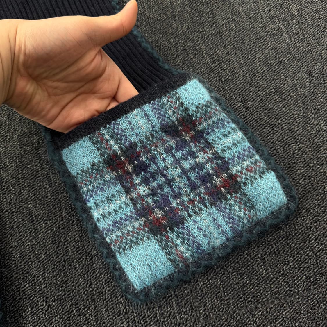 GIANNI LO GIUDICE 모 목도리 상품이미지2