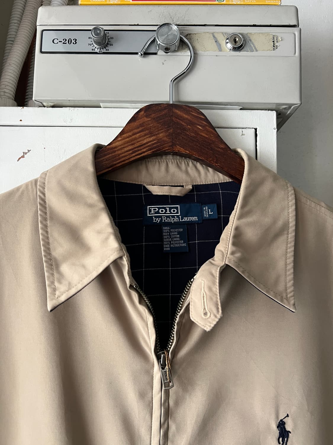 [L]폴로 랄프로렌 클래식 베이지 드리즐러 자켓 상품이미지2