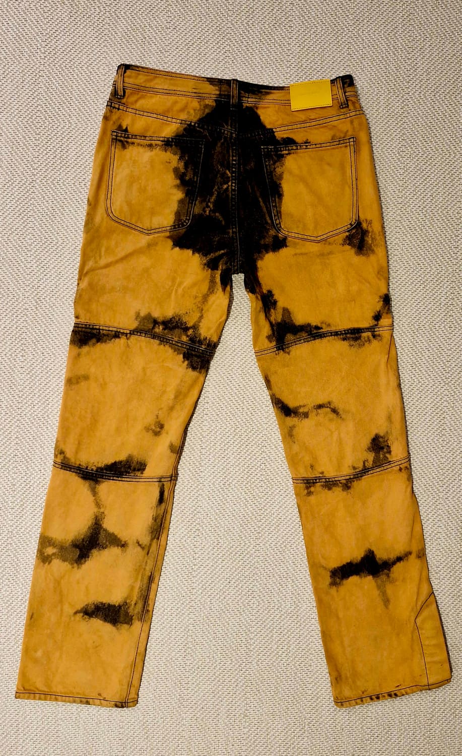 메종미네드 체다 오렌지 커브 데님팬츠 50 상품이미지5