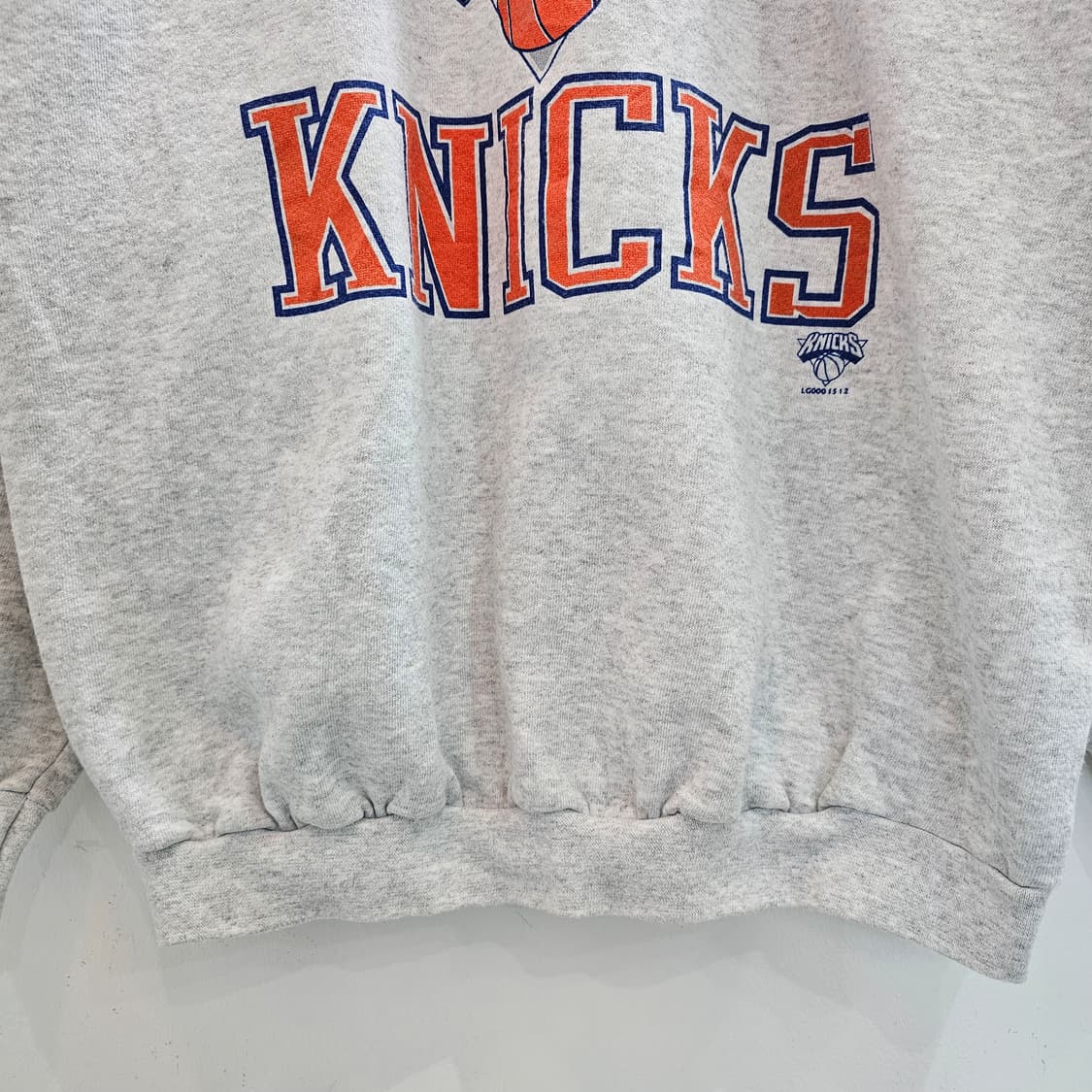 90's Logo7 NBA 뉴욕닉스 맨투맨 기모 상품이미지3