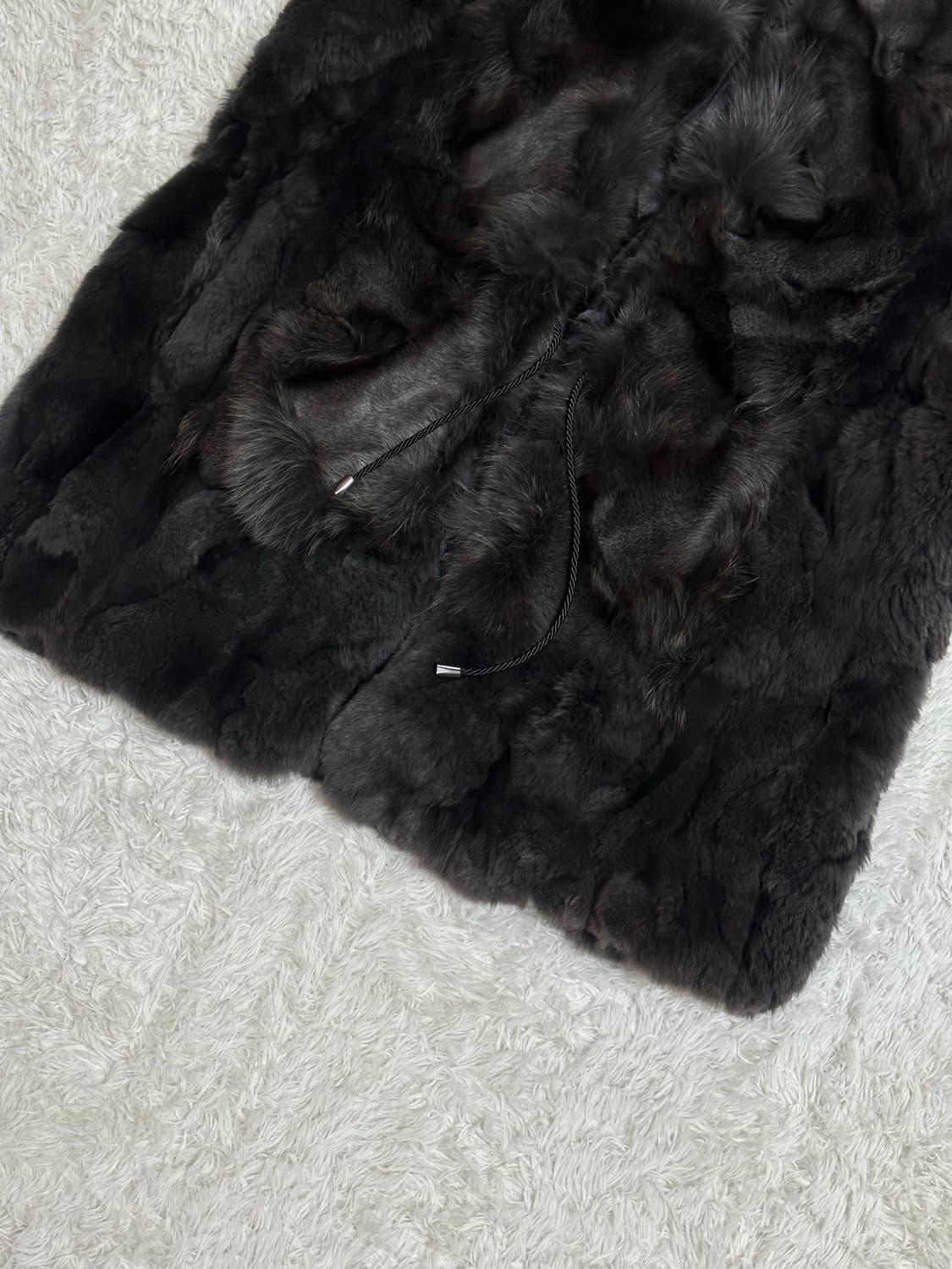 카샤바디 천연 여우 모피 조끼 66사이즈 상품이미지3