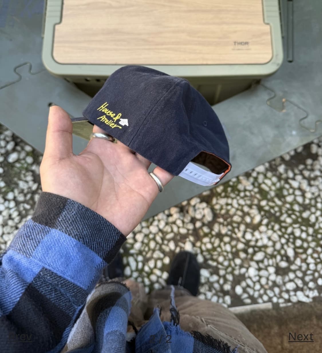 크래커 하우스 네이비 볼캡 상품이미지2