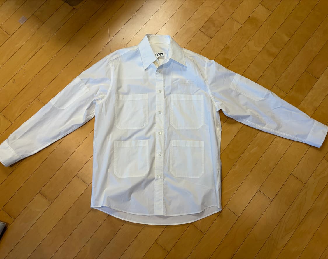 MM6 메종마르지엘라 코튼 포플린 셔츠 상품이미지4