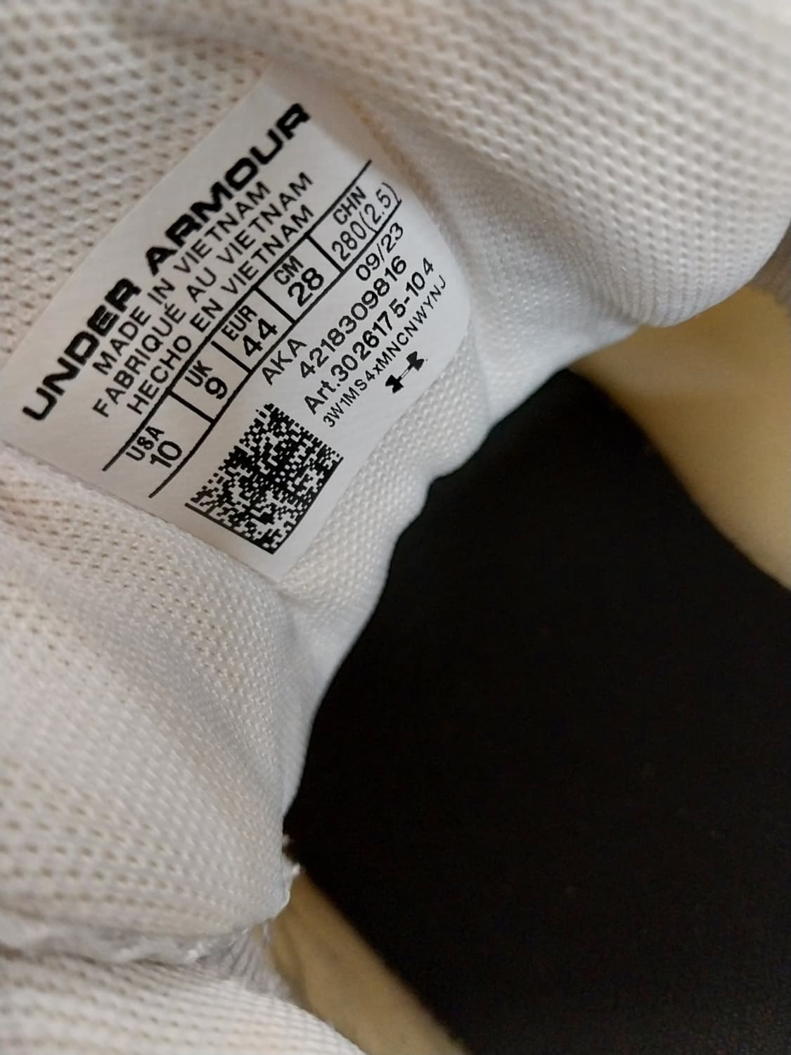 남성 언더아머 UA 차지드 어서트 10 런닝화, 운동화 (280) 상품이미지9