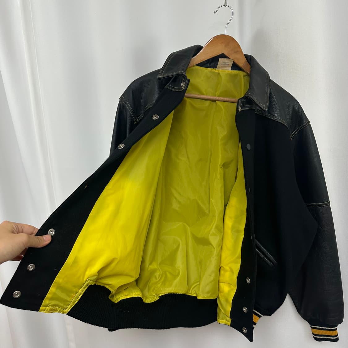  세일러즈 남성 야구 모 가죽자켓 일본수입 ONE SIZE 상품이미지9