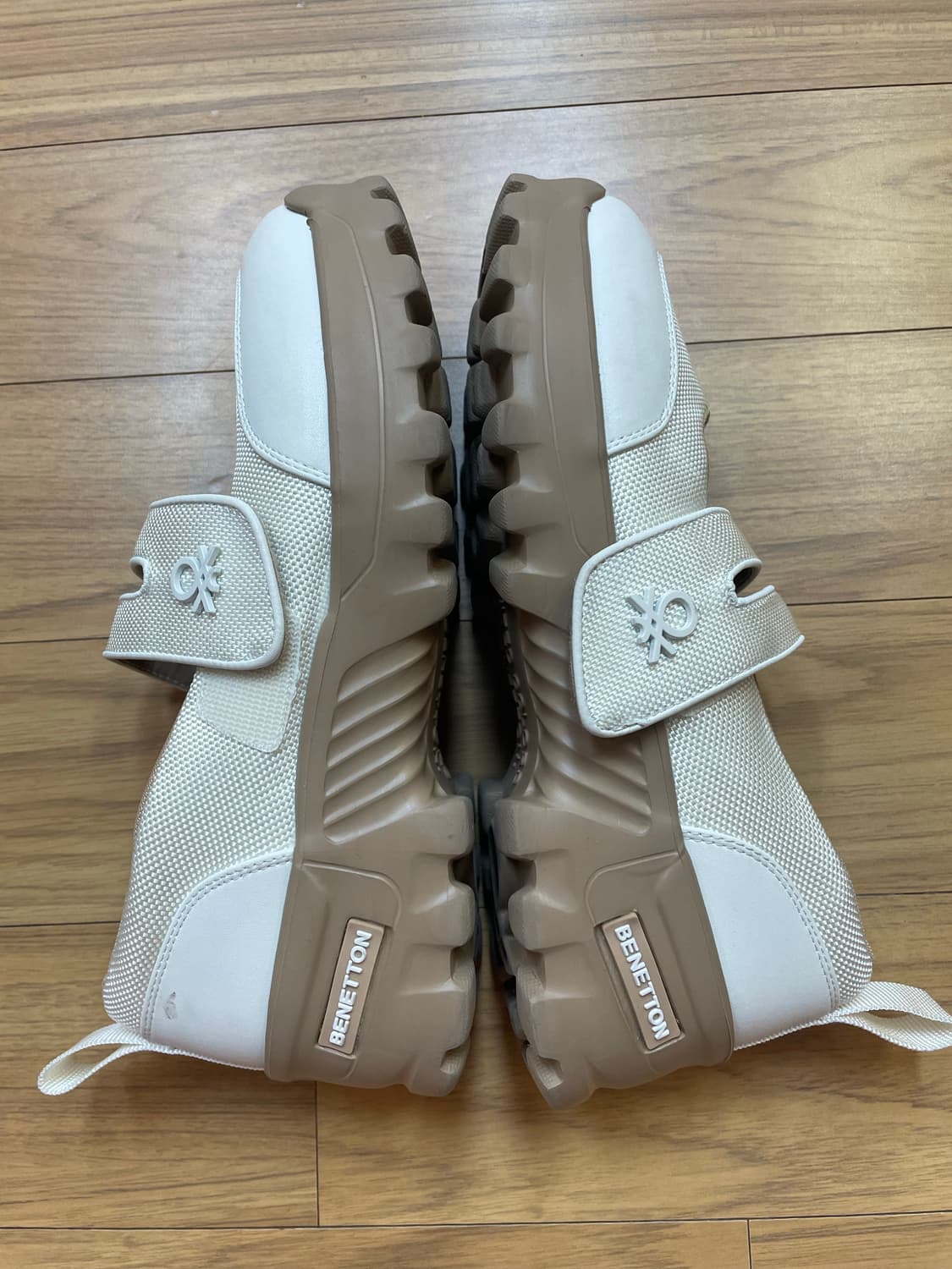 베네통 메리제인 슈즈 아이보리 240mm 상품이미지3