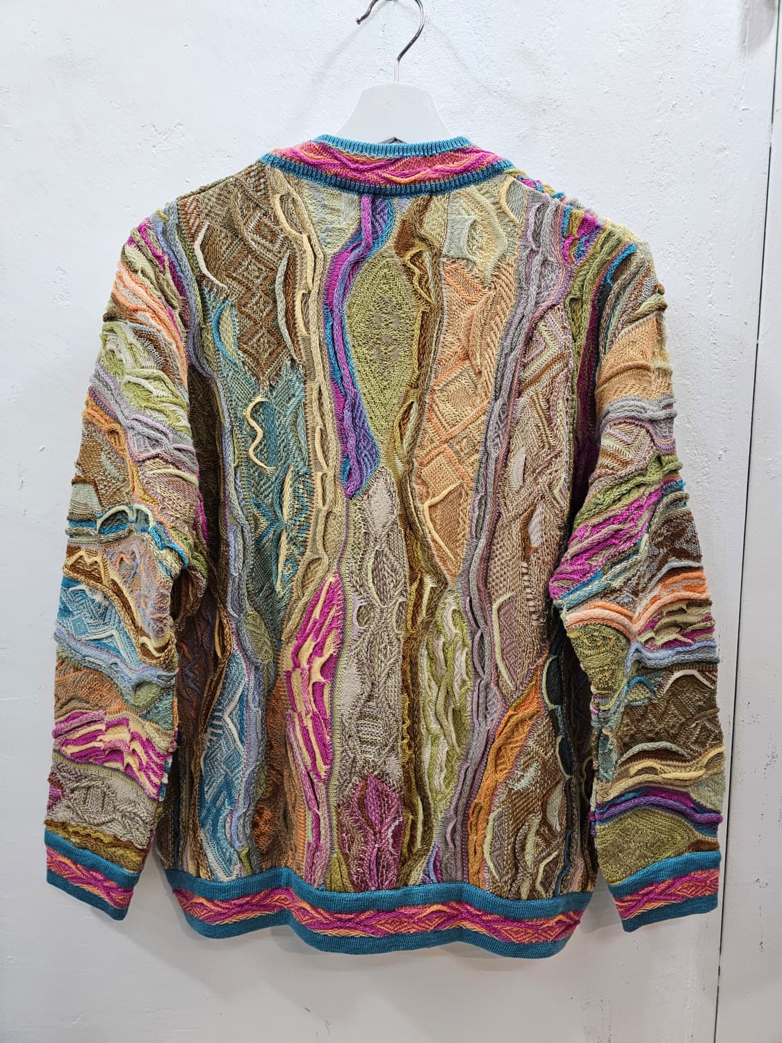 파스텔톤 케이블 니트 상품이미지5