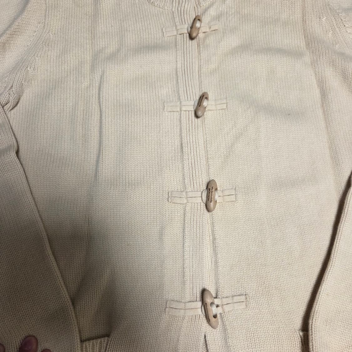 MademoiselleNonNon 캐시미어 가디건 Free 상품이미지4