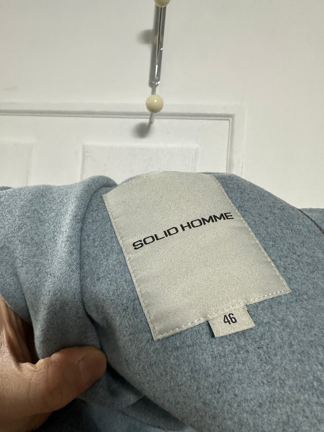 솔리드옴므 싱글코트 상품이미지3