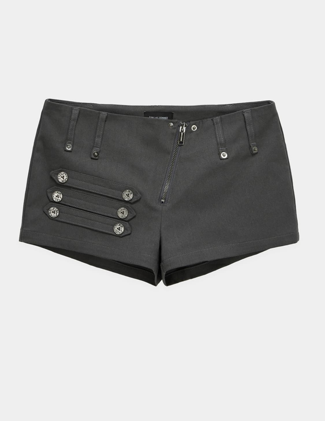 에트오소메 Napoleon Diagonal zipper short pan 상품이미지2