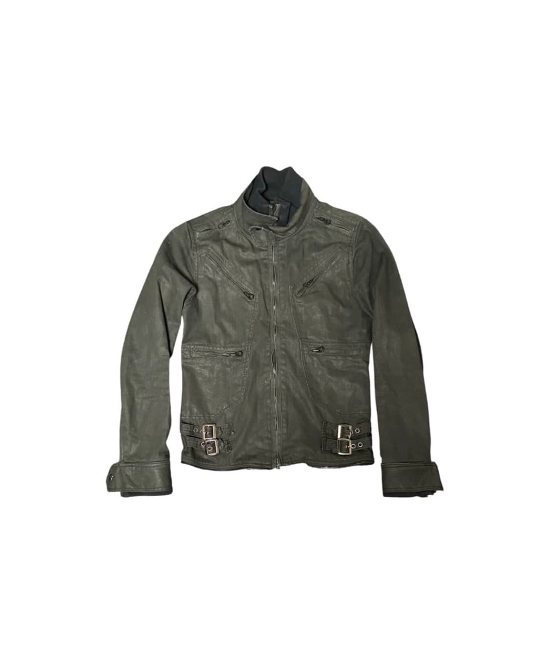 Fuga 00s rare coating rider jacket 상품이미지1