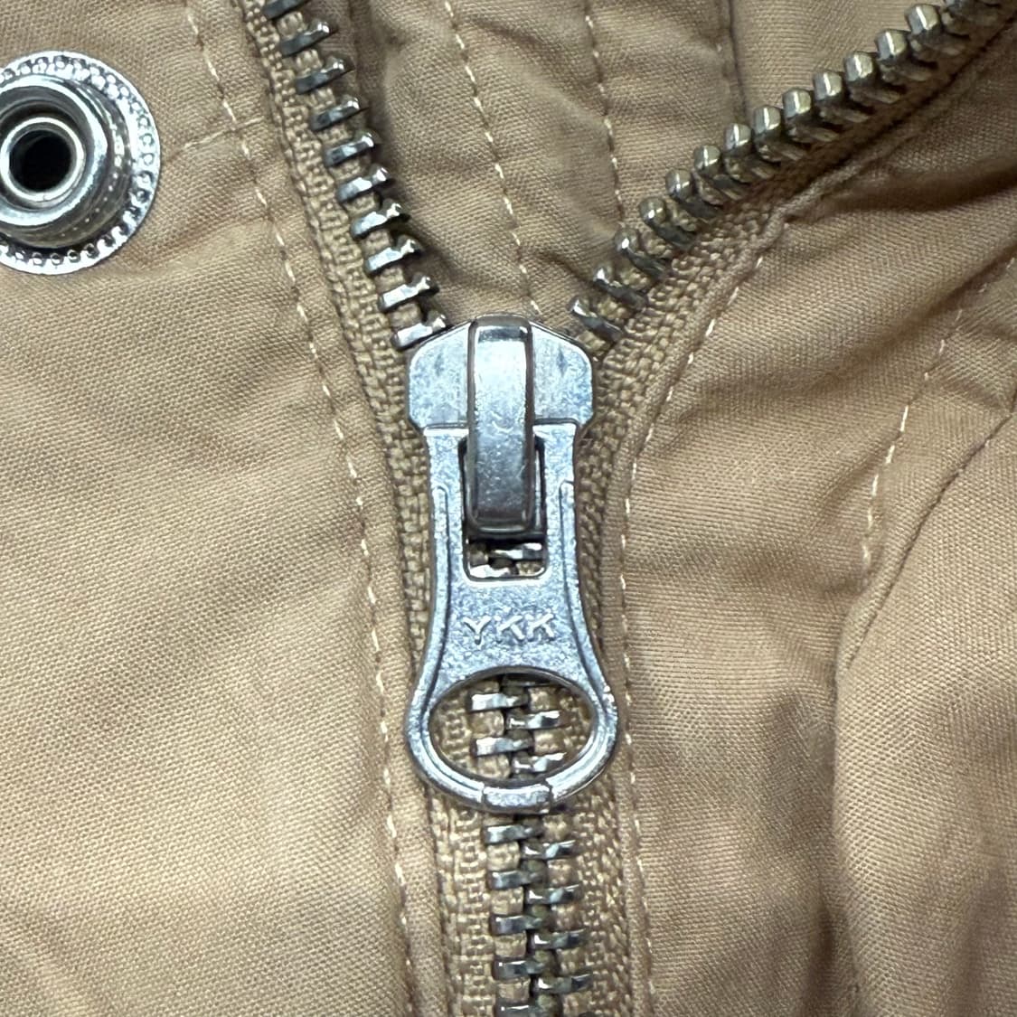 [정품/M] 칼하트 후드 다운 패딩 카키 브라운 b19 상품이미지8