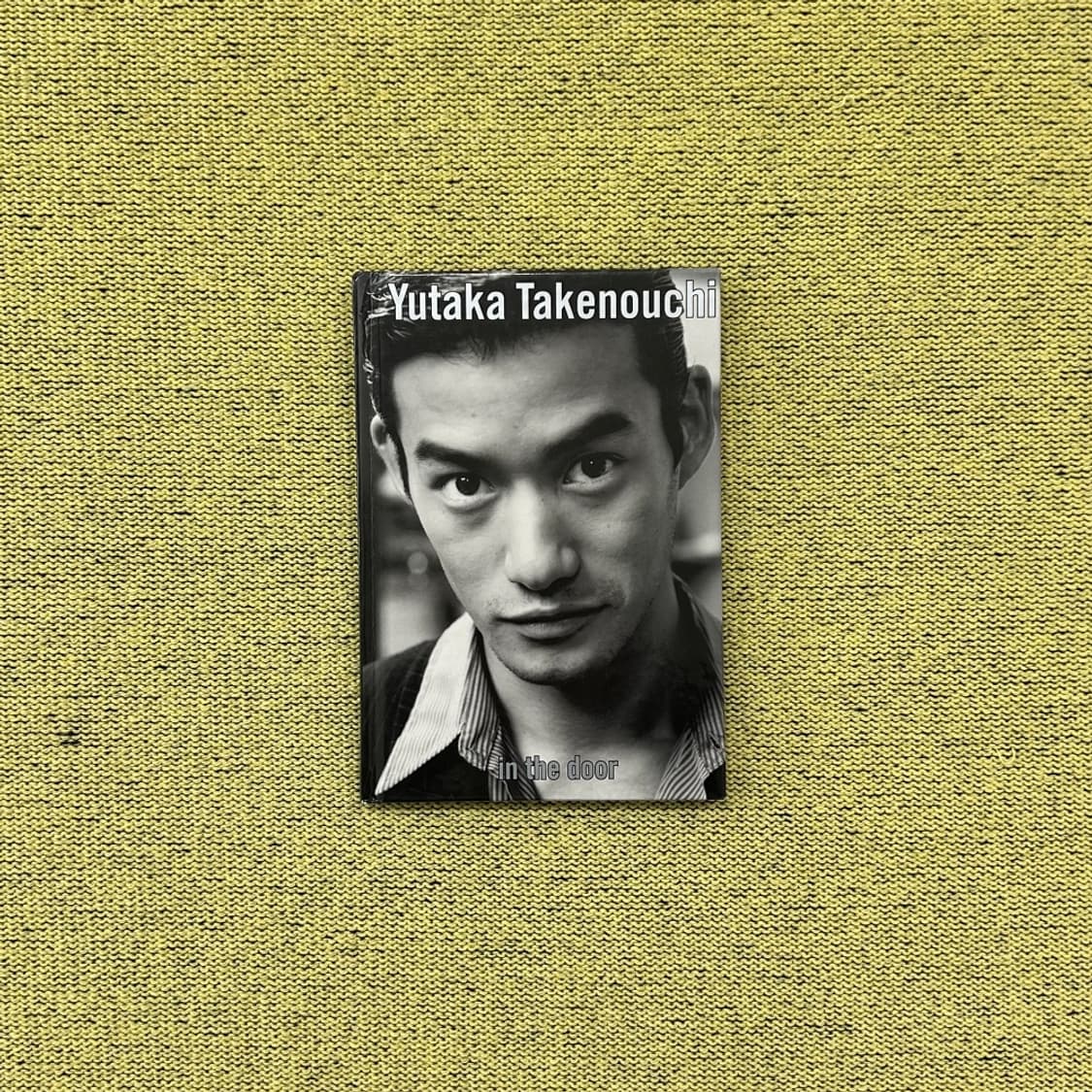 타케노우치 유타카 화보집 In the door 1995년 초판 희귀  상품이미지1