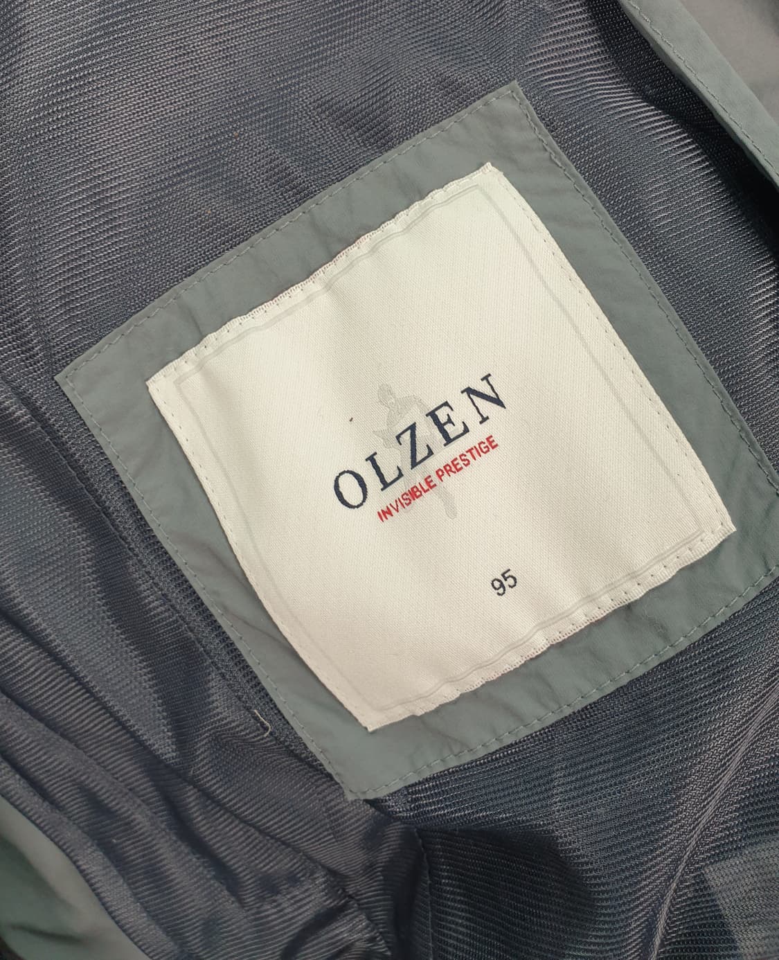 [95]올젠 하이넥 우븐 집업 점퍼 상품이미지7