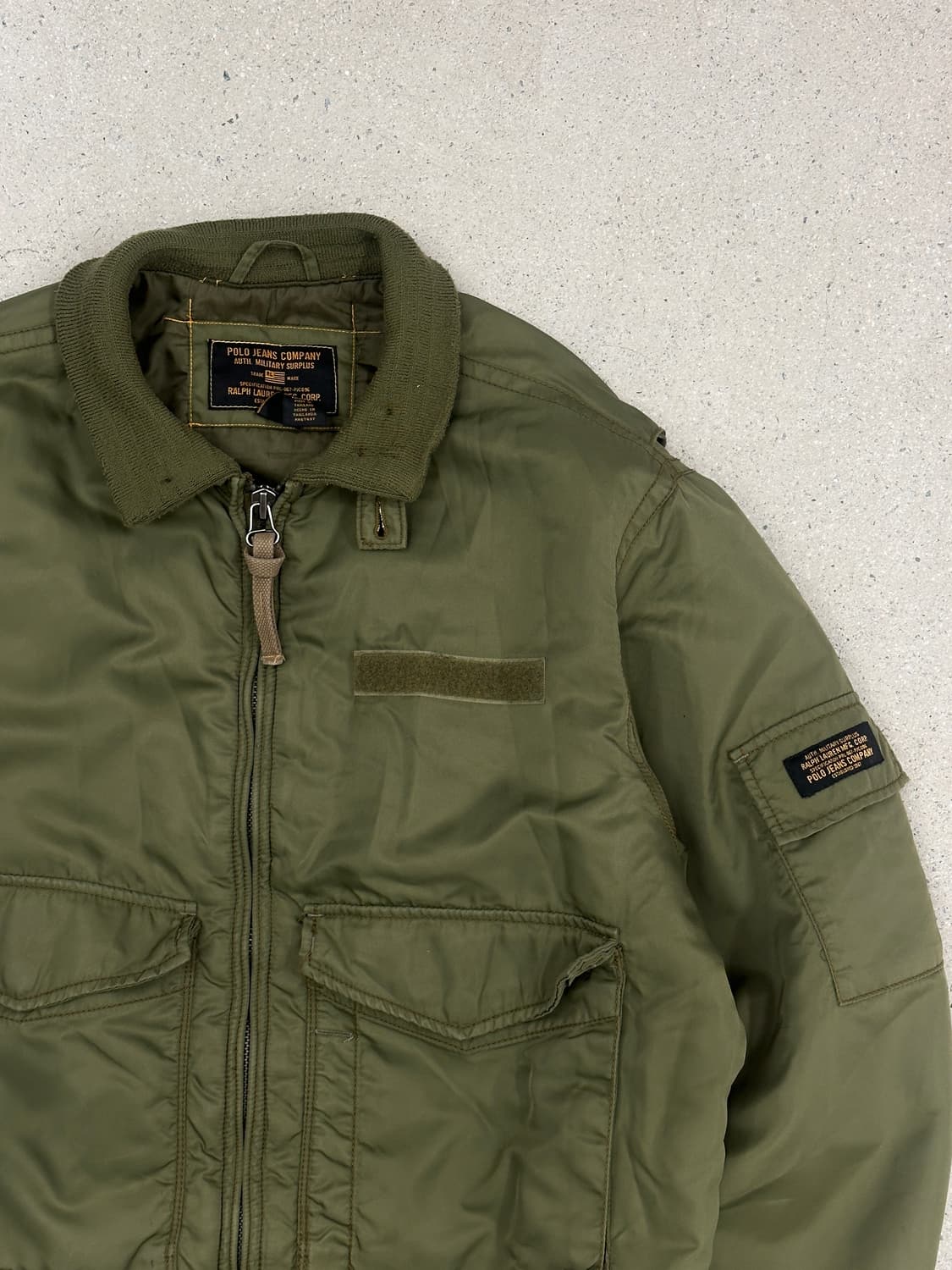 폴로진스컴퍼니 G-8 플라이트 봄버 자켓 상품이미지4