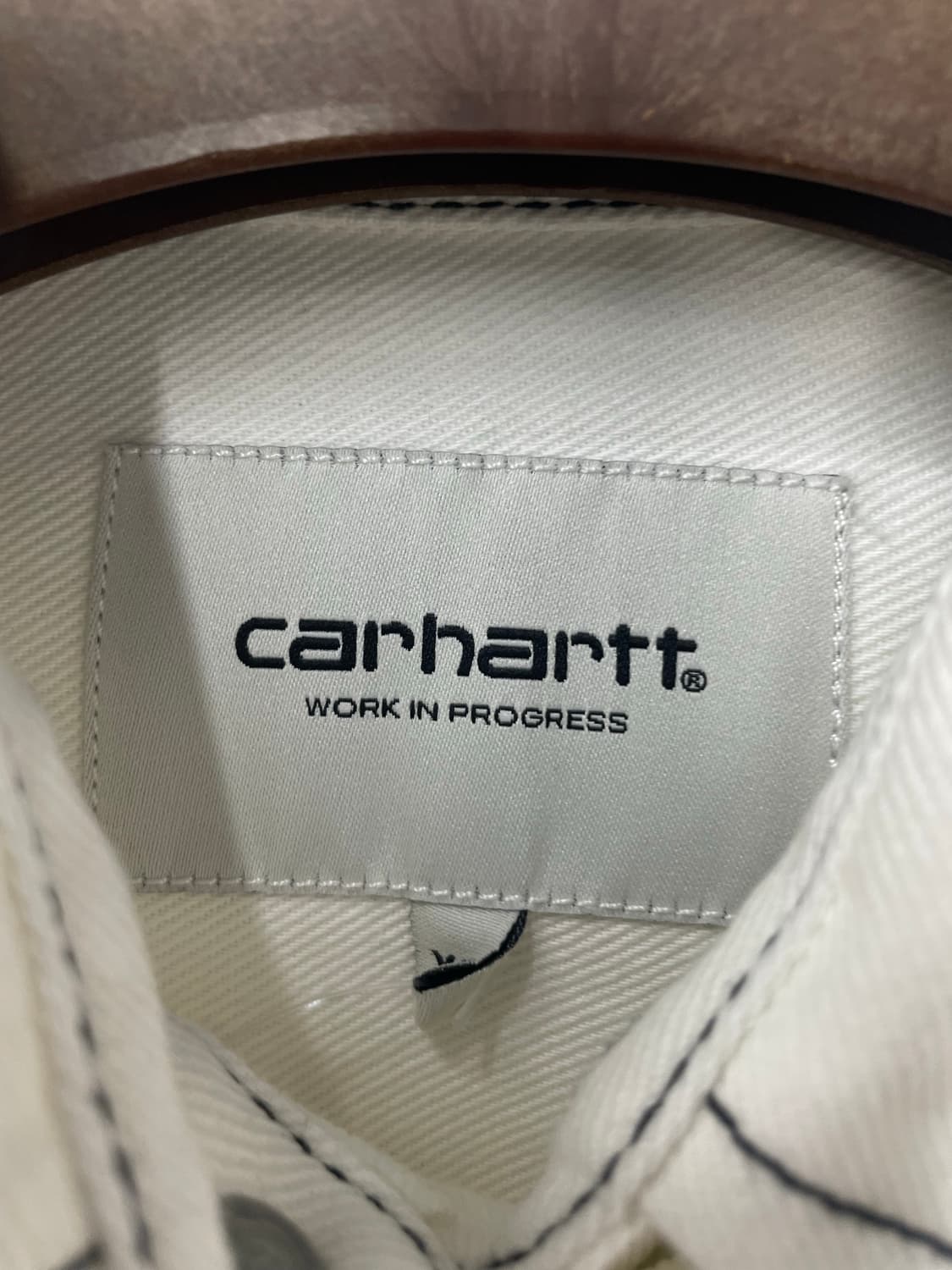 칼하트 화이트 워크 셔츠 H2425 상품이미지5